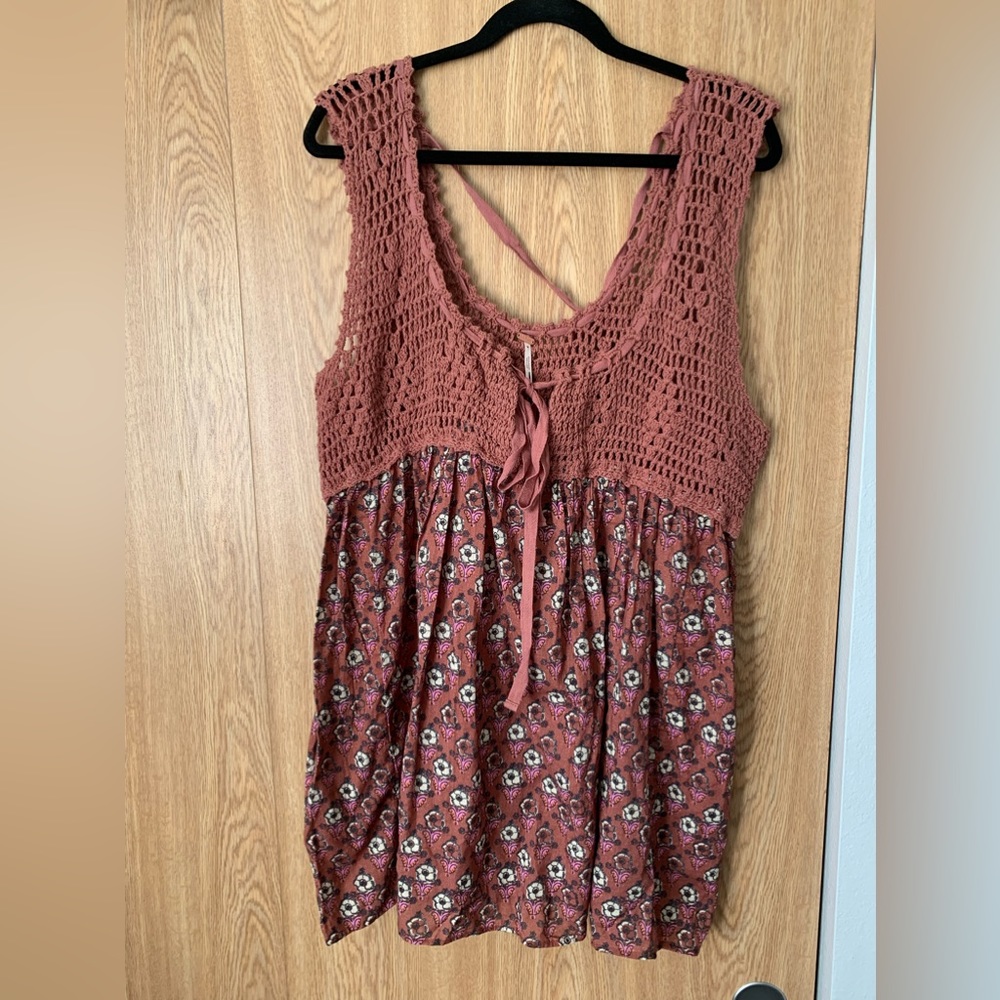 BNWT Free People Crochet Dress